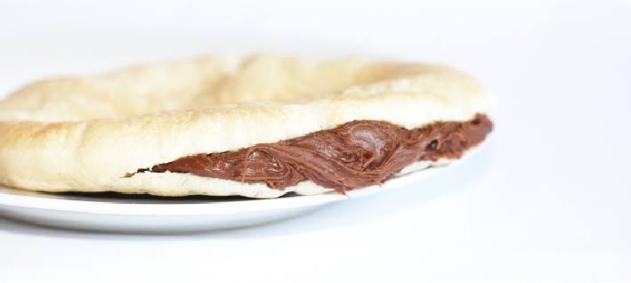 ללמוד חשבון עם פיתה שוקולד